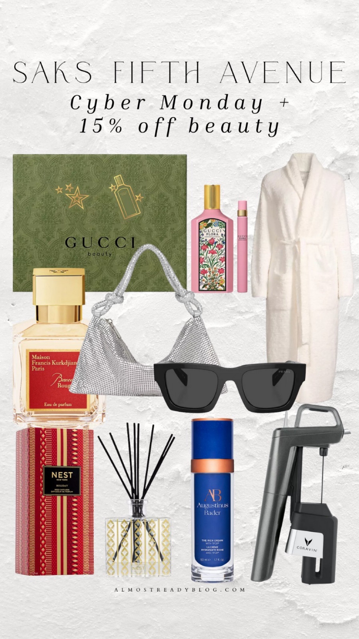 Saks Fifth Avenue Cyber Monday Get $50 off every $200 you spend plus 15% off beauty, last day, code CYBER23SF 

#LTKsalealert #LTKCyberWeek