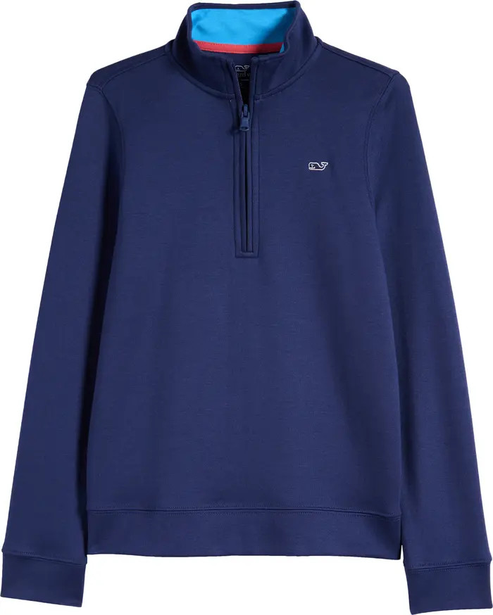 vineyard vines Kids' Exclusive Half Zip Pullover | Nordstrom | Nordstrom