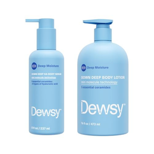 Dewsy Hyaluronic Acid Body Serum + Ceramide Body Lotion Scented Bundle | Amazon (US)