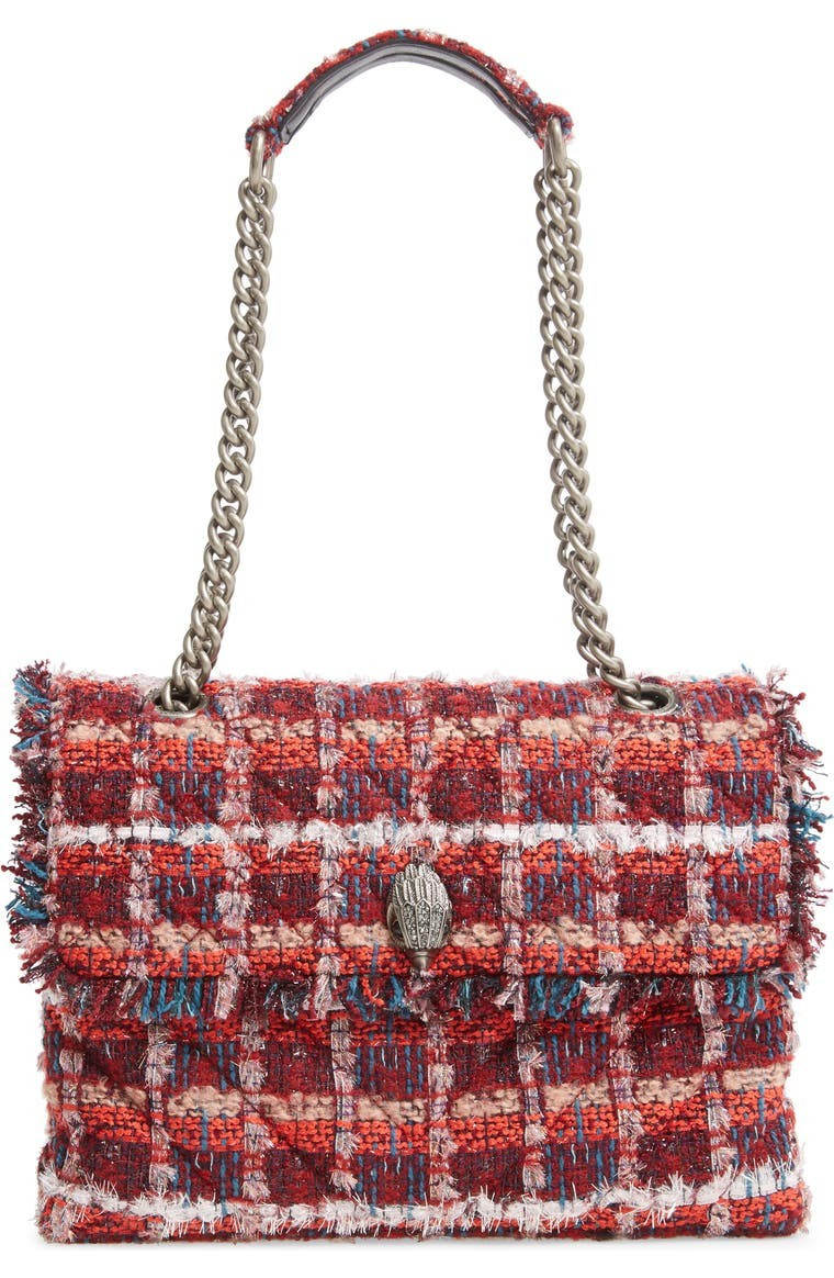 Large Kensington X Tweed Shoulder Bag | Nordstrom
