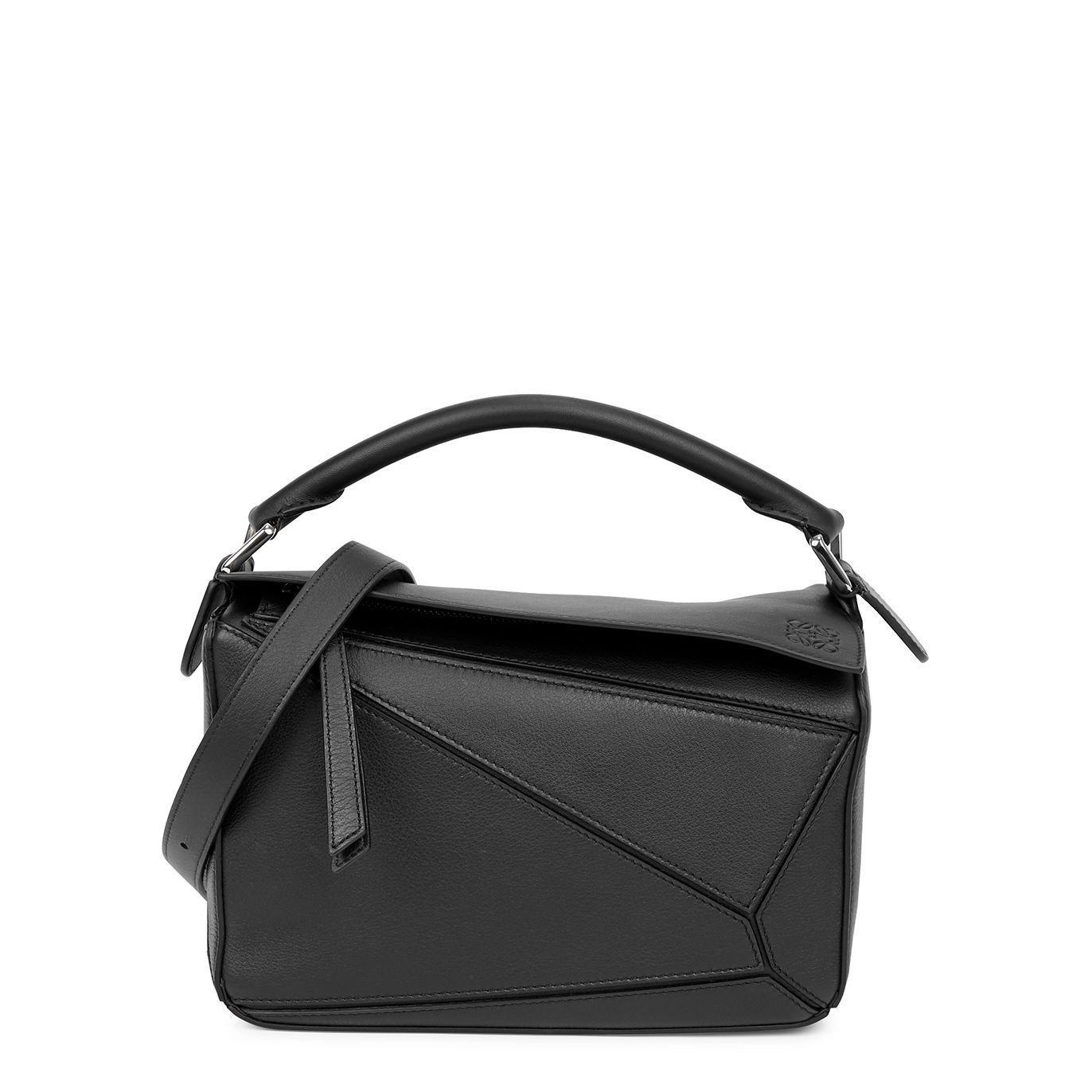 Loewe Puzzle Small Leather Cross-body Bag - Black | Harvey Nichols (Global)
