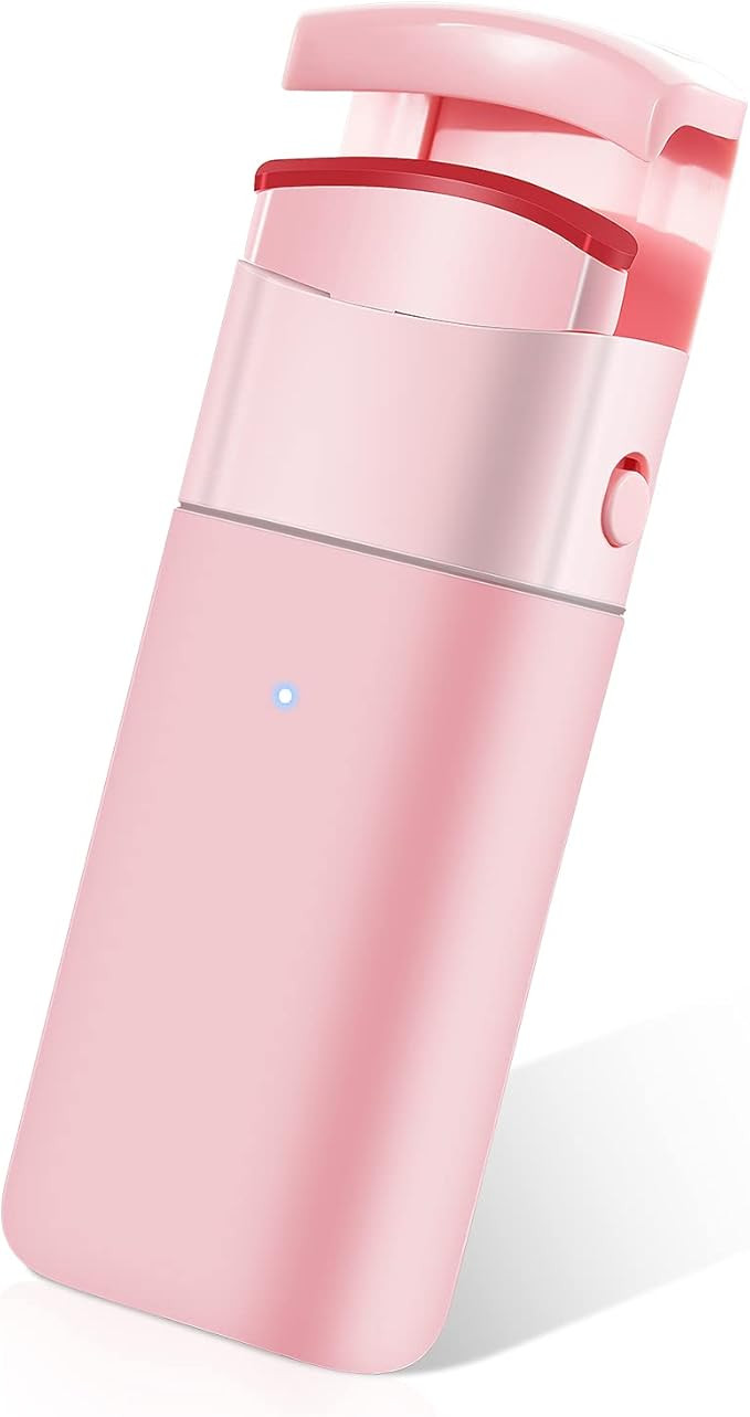 Heated Eyelash Curler, Electric Eyelash Curler with Flexible Silicone Pad, One-Step Lash Curler f... | Amazon (US)