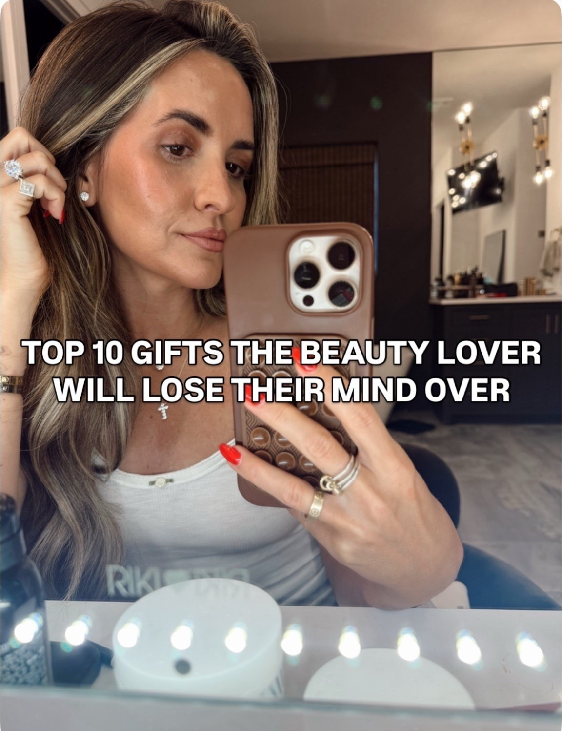 Here are the top 10 gifts the beauty lover in your life will lose their mind over — from one beauty lover to another. Sharing the good stuff today, including how I get the perfect winter blush shade and my go to winter beauty hack.

blush shades - 
Strawberry cream, black cherry, and latte 

#LTKHoliday #LTKBeauty #LTKgrwm