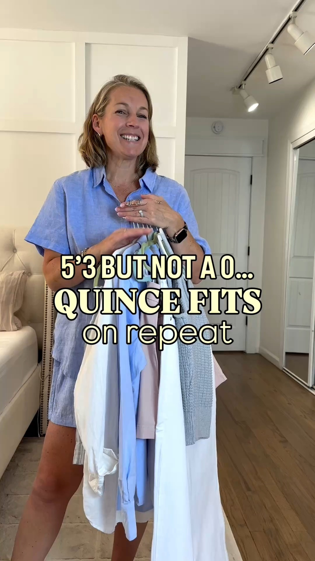Mix ‘n Match fits I’ll be throwing on repeat from @Quince #quincepartner
Linen pj set : L
Tops: M
Pink/White Shorts: 8
Jeans: 8
Linen striped shorts: L but need a M

#LTKgrwm #LTKPetite #LTKMidsize