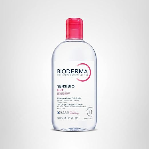 Bioderma - Sensibio - H2O Micellar Water - Makeup Remover Cleanser - Face Cleanser for Sensitive ... | Amazon (US)