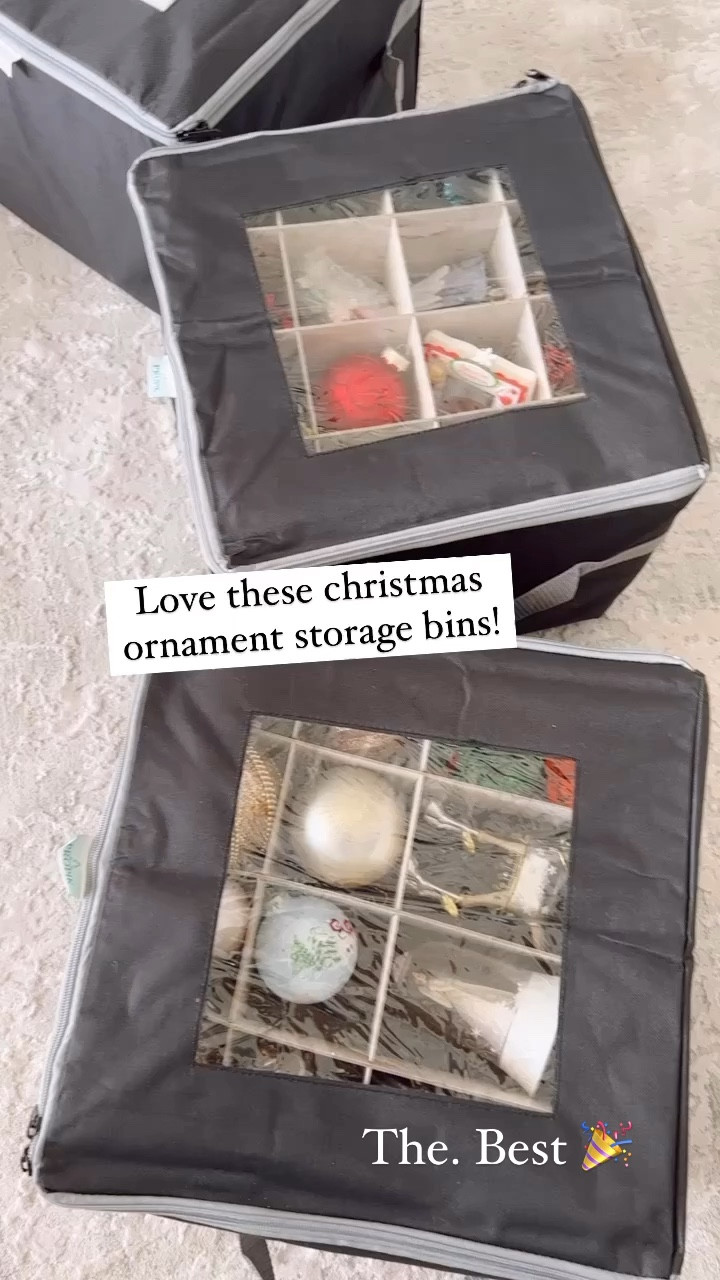 The best Amazon storage ornament bins

#LTKsalealert #LTKover40 #LTKHoliday