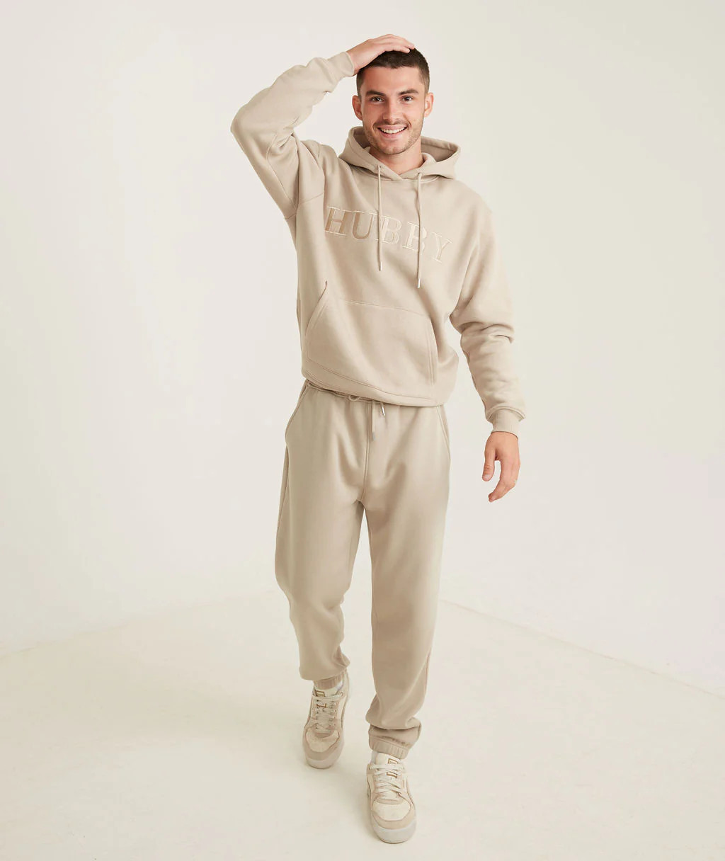 Hubby Sweatpants - Stone | Six Stories - L | Six Stories
