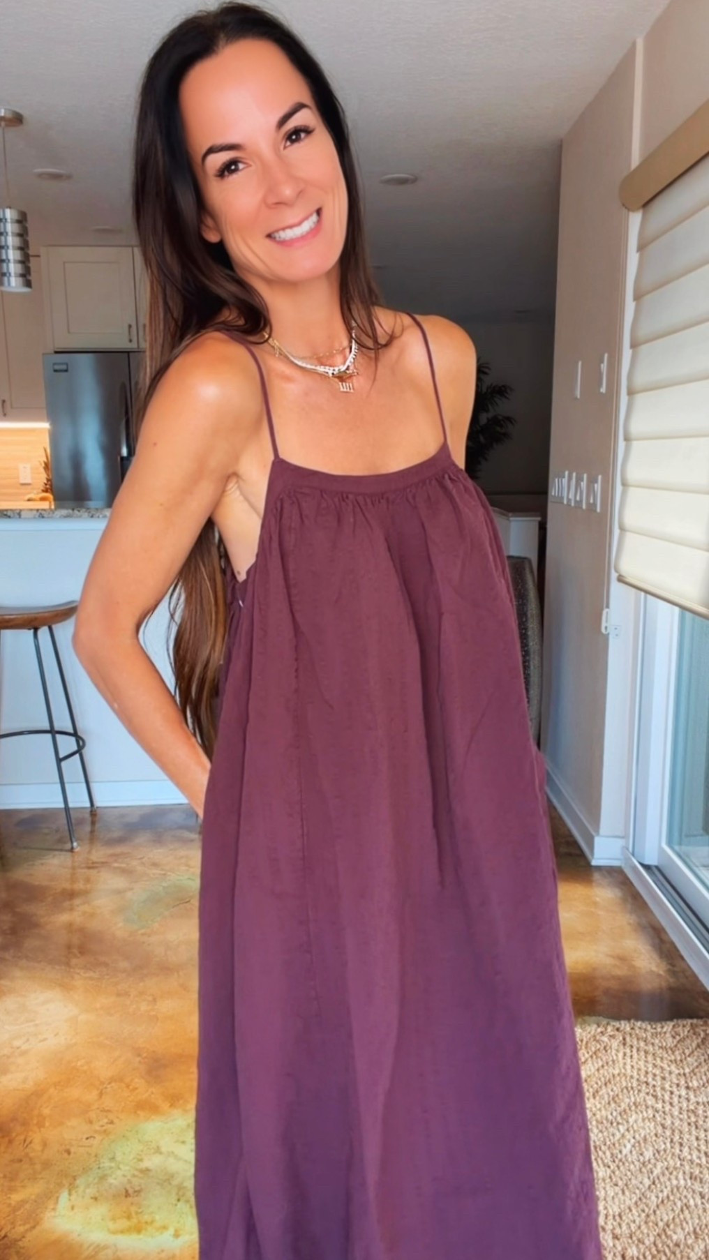 Current mood: easy, breezy, and refusing to wear anything uncomfortable. 🤎✨

This flowy little number is giving effortless summer chic with zero effort required. Toss it on, add a few layered necklaces, cute sandals, and suddenly it looks like you had a plan. Meanwhile, I just wanted to be comfy. 😏

Proof that sometimes the simplest outfits end up being the prettiest.

Comment OOTD for links! 🤍

#OOTD #SummerStyle #NicoleColeeStyle #FashionOver40 #EverydayChic

#LTKdayinmylife #LTKgrwm #LTKootd