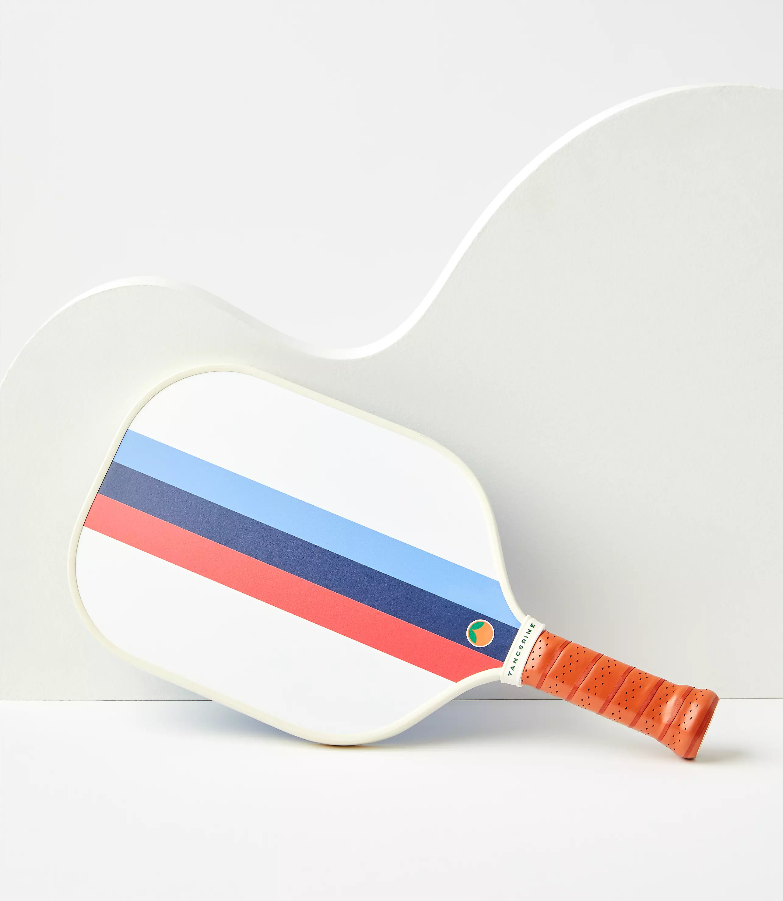 Tangerine Striped Pickleball Paddle | LOFT