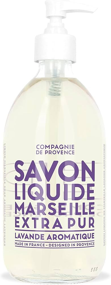 Compagnie de Provence Savon de Marseille Extra Pure Liquid Soap - Aromatic Lavender - 16.7 Fl Oz ... | Amazon (US)