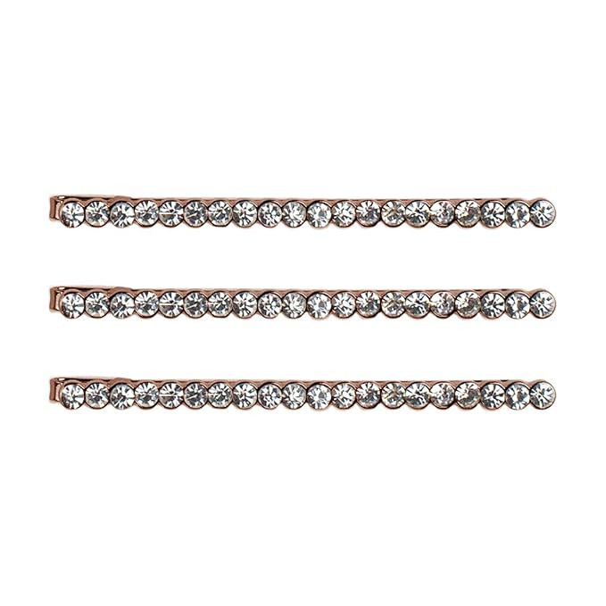 Kitsch Rhinestone Hair Bobby Pins, Fashion Bobby Pins for Hair, Rose Gold Hair Pins for Women, Ha... | Amazon (US)