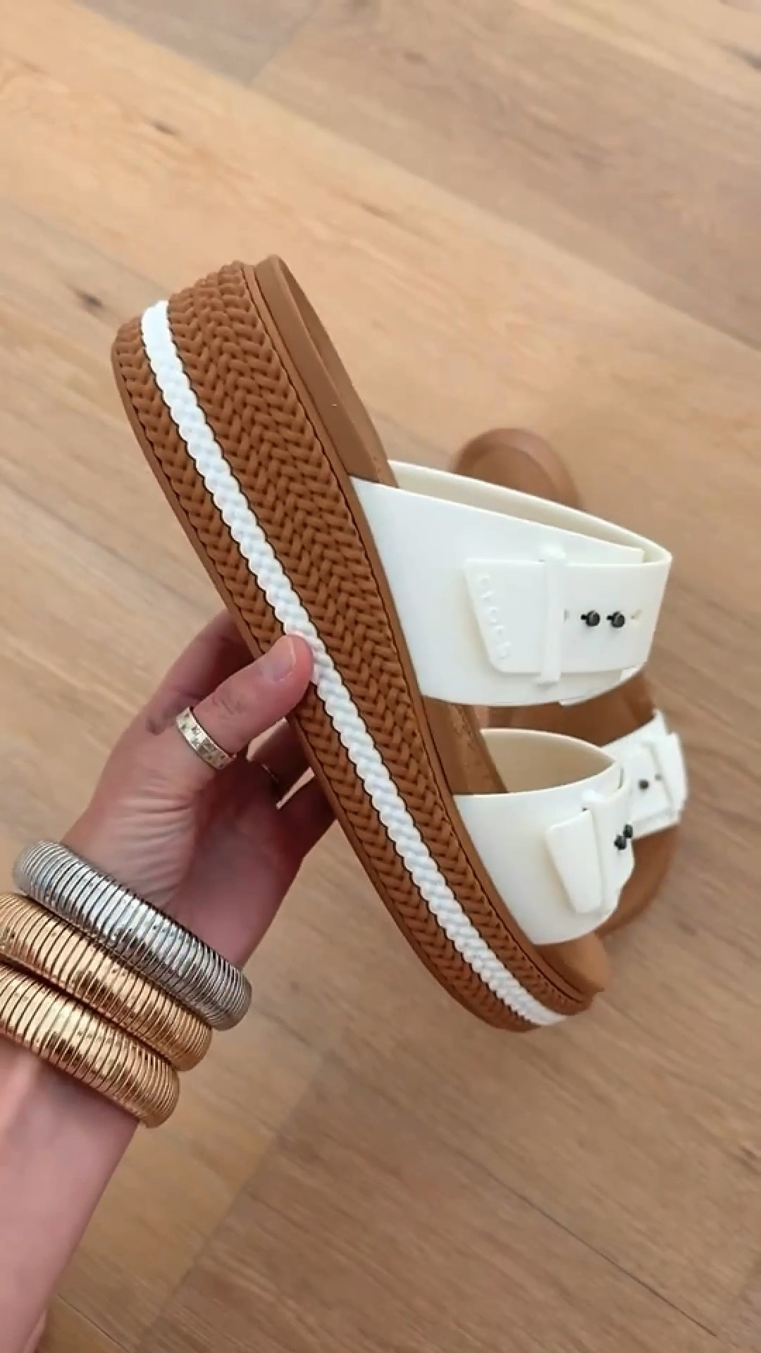 Would you believe these sandals are from @crocs? They’re so cute! I wore them to the beach yesterday and I just love how you can rinse the sand right off as you’re leaving the beach. Fashionable and functional 🙌.

#Crocspartner #CrocsSandals #giftedbycrocs

#LTKSwim #LTKShoeCrush #LTKTravel