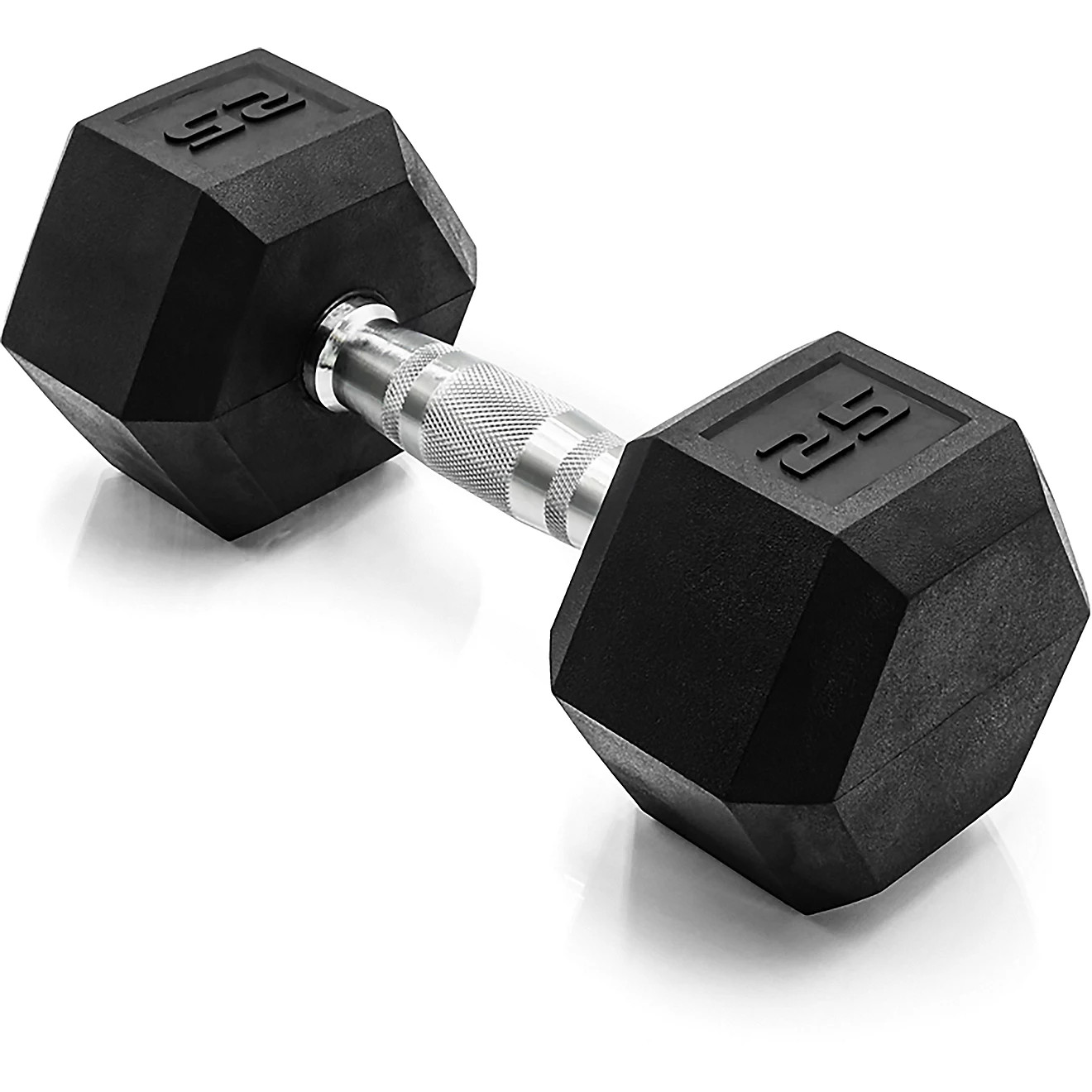 CAP Barbell 25 lb. Coated Hex Dumbbell - Single | Academy Sports + Outdoors