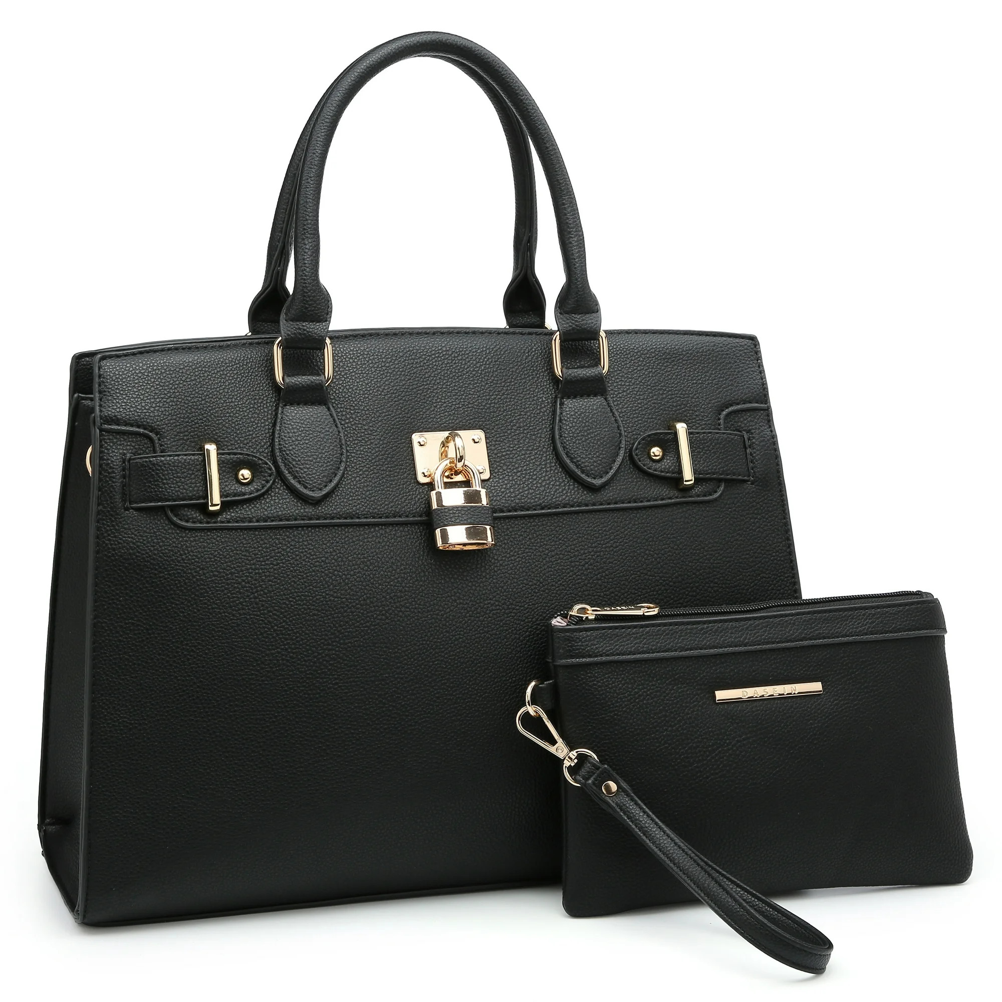 Dasein Women Handbags and Purses Ladies Shoulder Bag Top Handle Satchel Tote Work Bag with Matchi... | Walmart (US)