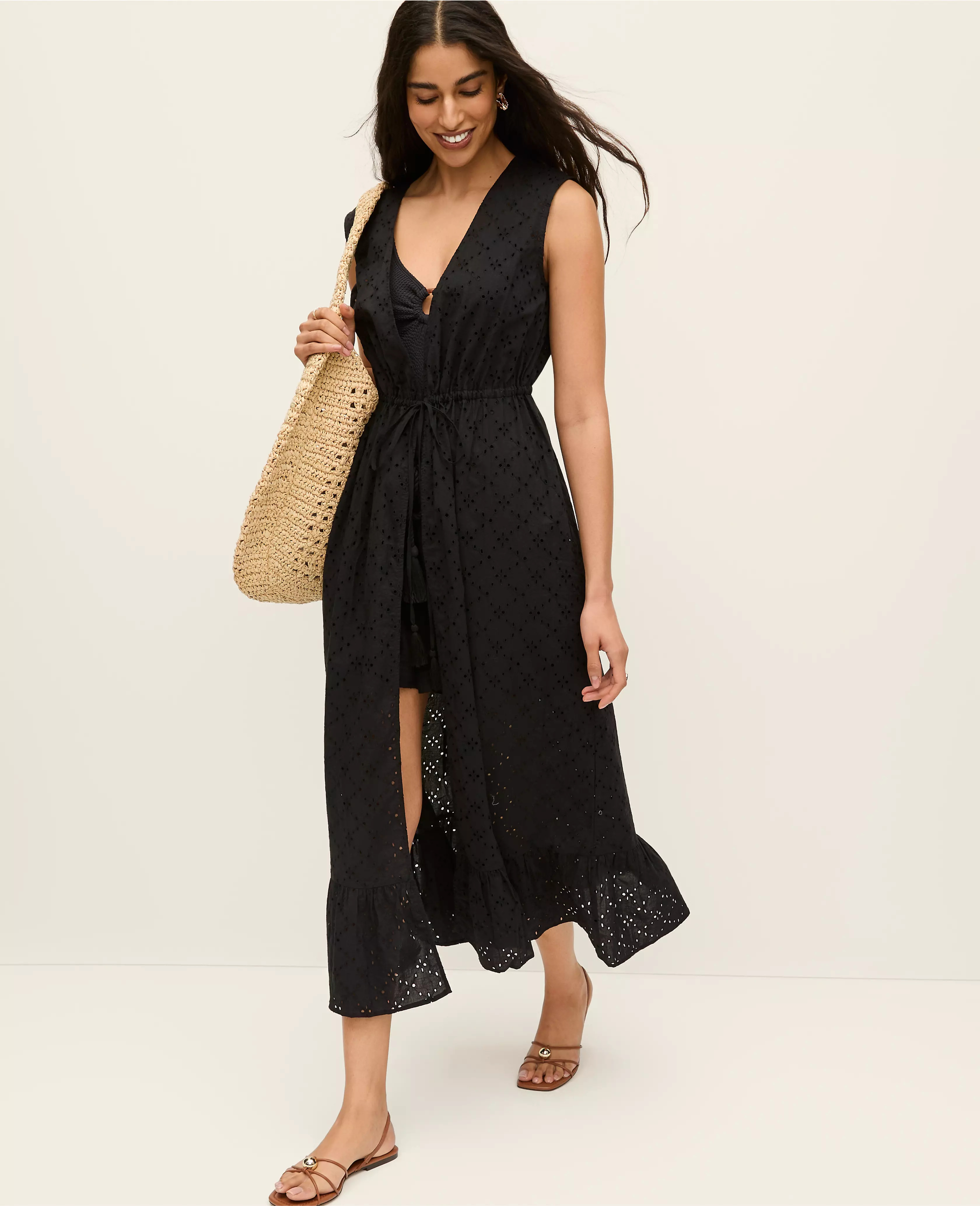 Eyelet Kimono | Ann Taylor