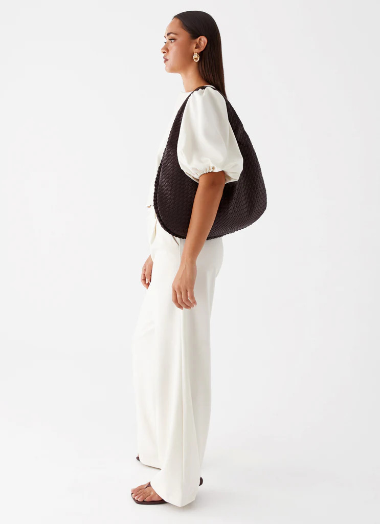 Oriona Woven Bag - Chocolate | Peppermayo (Global)