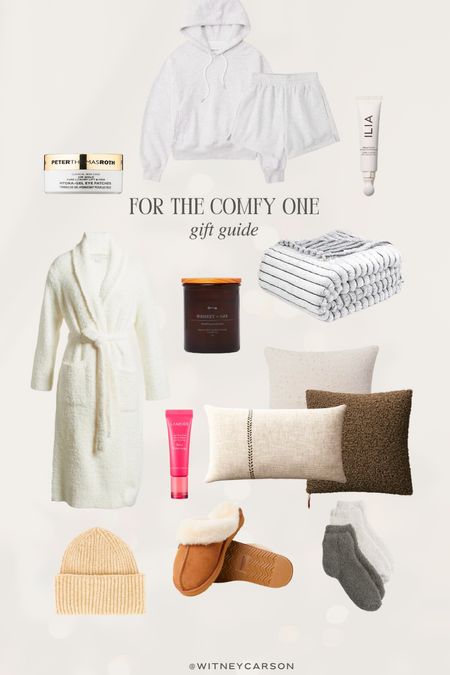 For the comfy one 🤍 

comfy guide l gift guide l holiday gifts 

#LTKSeasonal #LTKGiftGuide #LTKHoliday