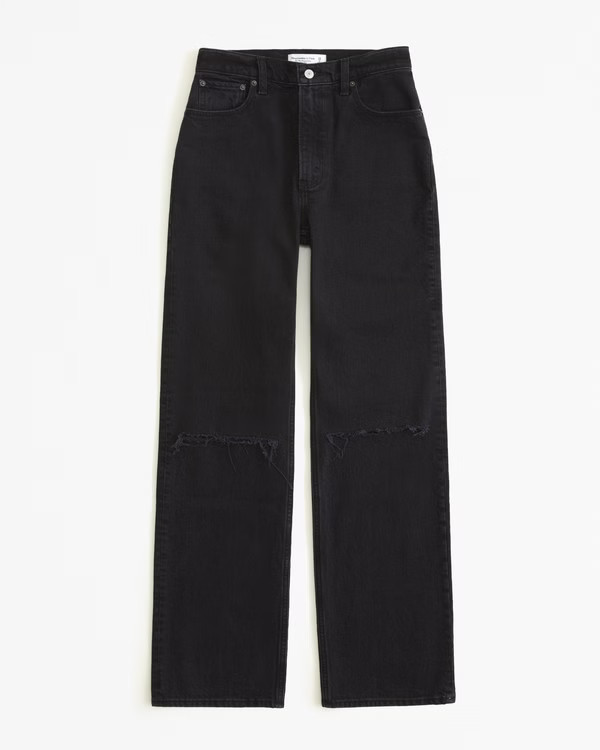 High Rise 90s Relaxed Jean | Abercrombie & Fitch (US)