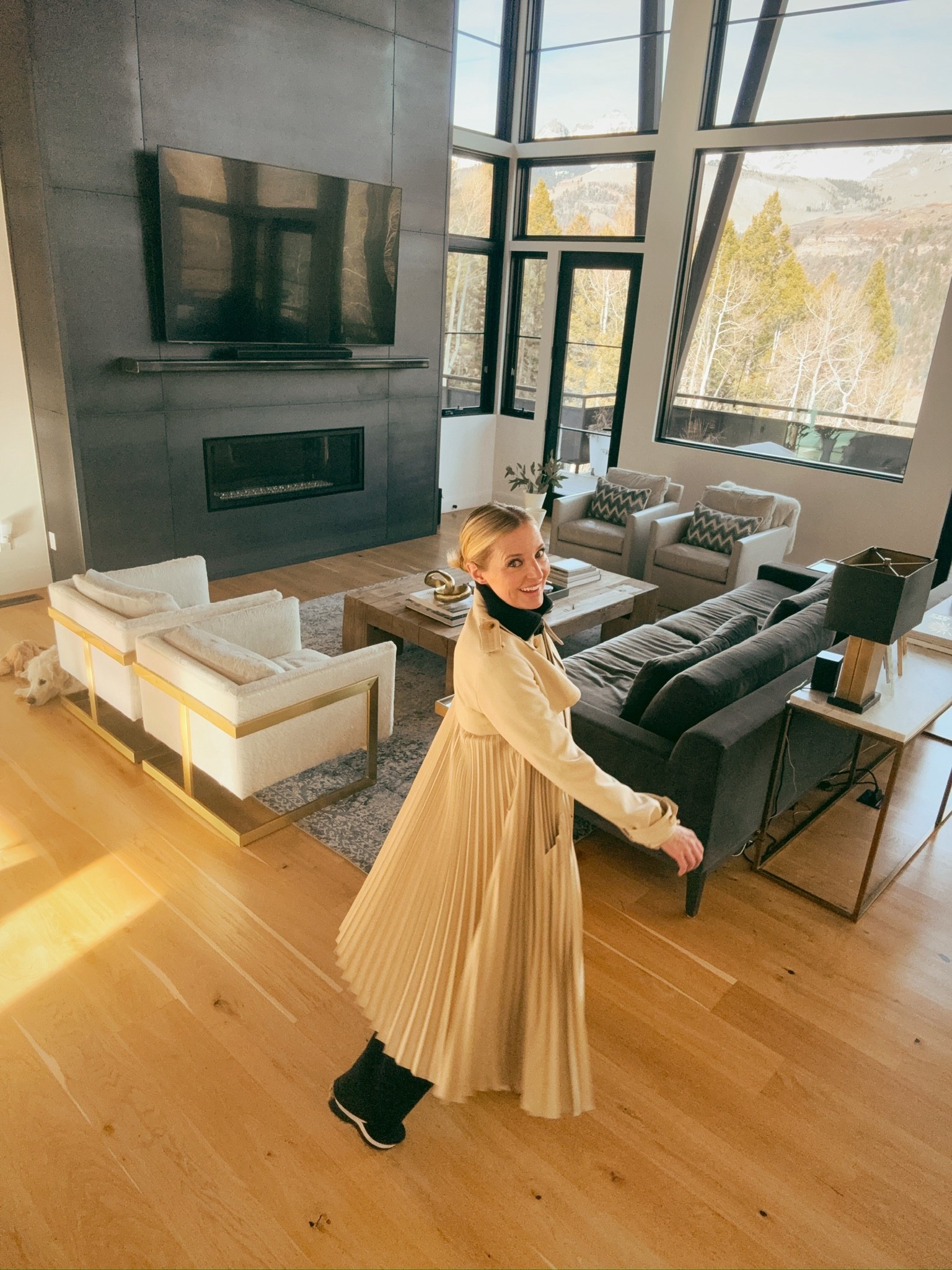 The movement of this trench coat is next-level chic and glamorous. A statement-maker that will bring compliments for years to come. 

#LTKOver40 #LTKSeasonal