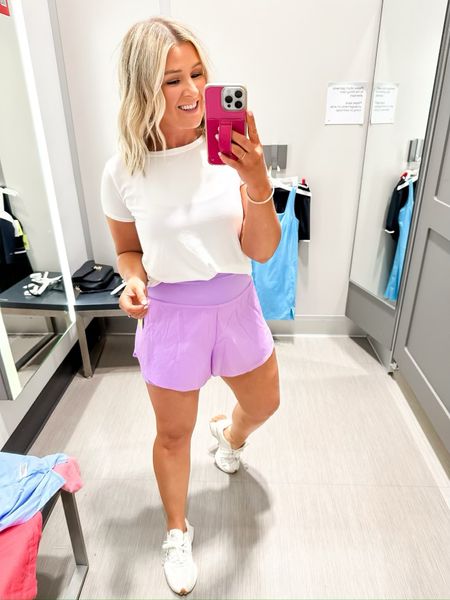 Loving these target shorts! Wearing a size medium!  Target finds | target tops | summer outfits | summer clothes | mom outfits 

#LTKStyleTip #LTKSeasonal