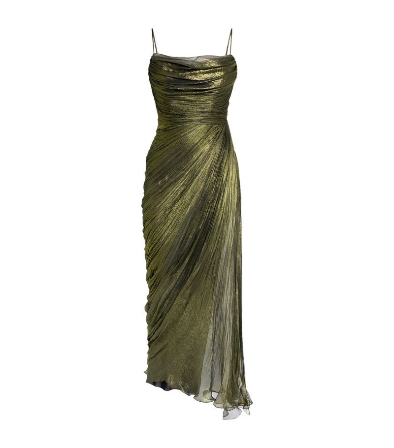 Maria Lucia Hohan Silk Regina Midi Dress | Harrods