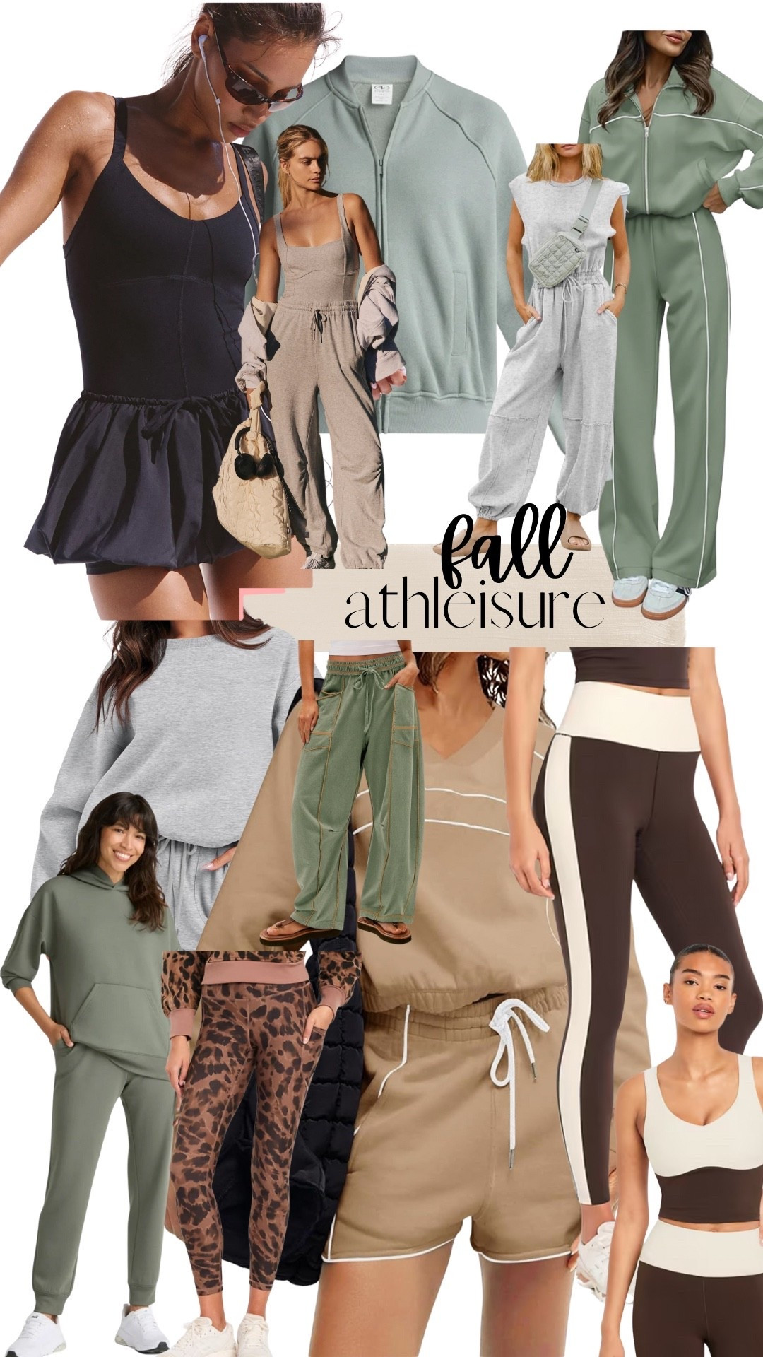 Fall Athleisure. Carline outfits. SAHM style. Mom outfits  

#LTKFindsUnder50 #LTKFamily #LTKActive