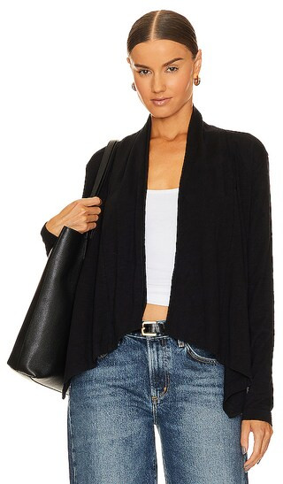 Flowy Cardigan in Black | Revolve Clothing (Global)
