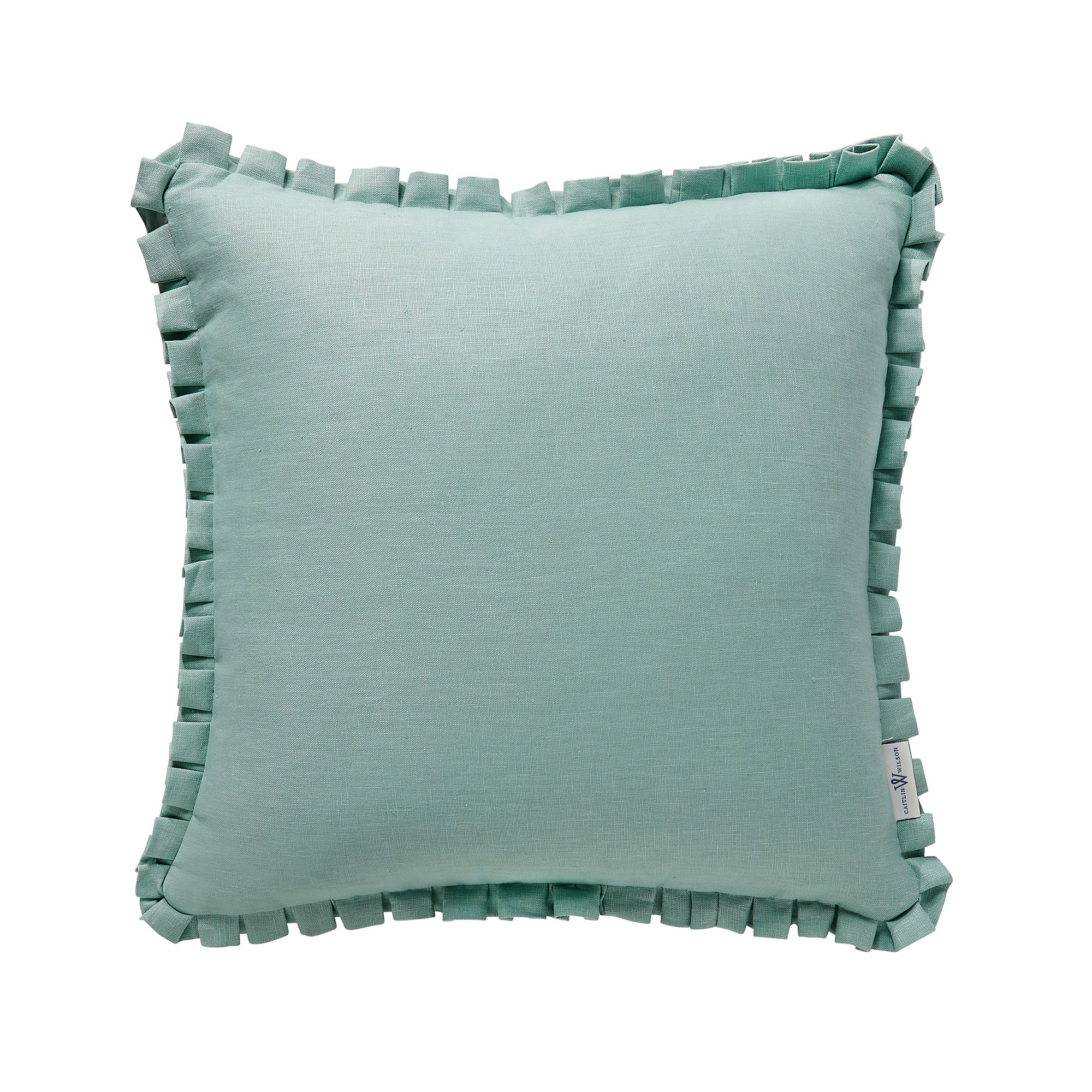 Beth Box Pleat Pillow Cover in Sage | Caitlin Wilson Design