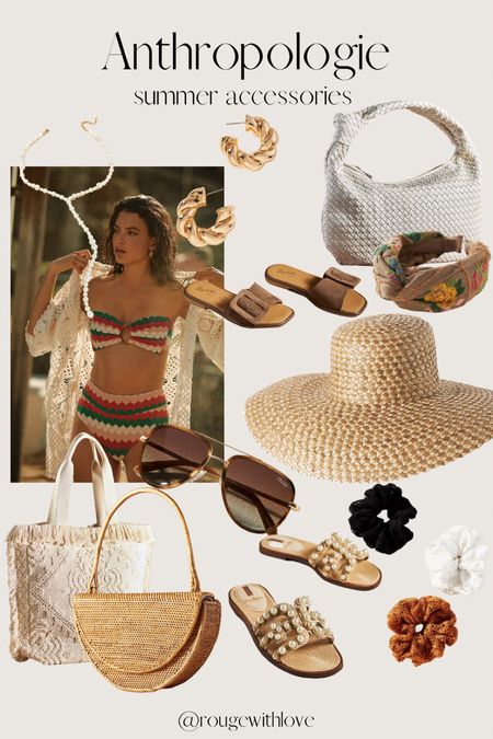 Anthropologie 
Summer 
Summer accessories
Beach
Spring 
Summer vacation
Beach hat
Sandals
Beach bag
Straw bag
Straw hat
Sam Edelman 
Matisse
Cover up
Beach cover
Sunglasses
Pearls
Pearl necklace
Gold hoops
Headband
Gift guide
Mother’s Day




#LTKtravel #LTKGiftGuide #LTKSeasonal