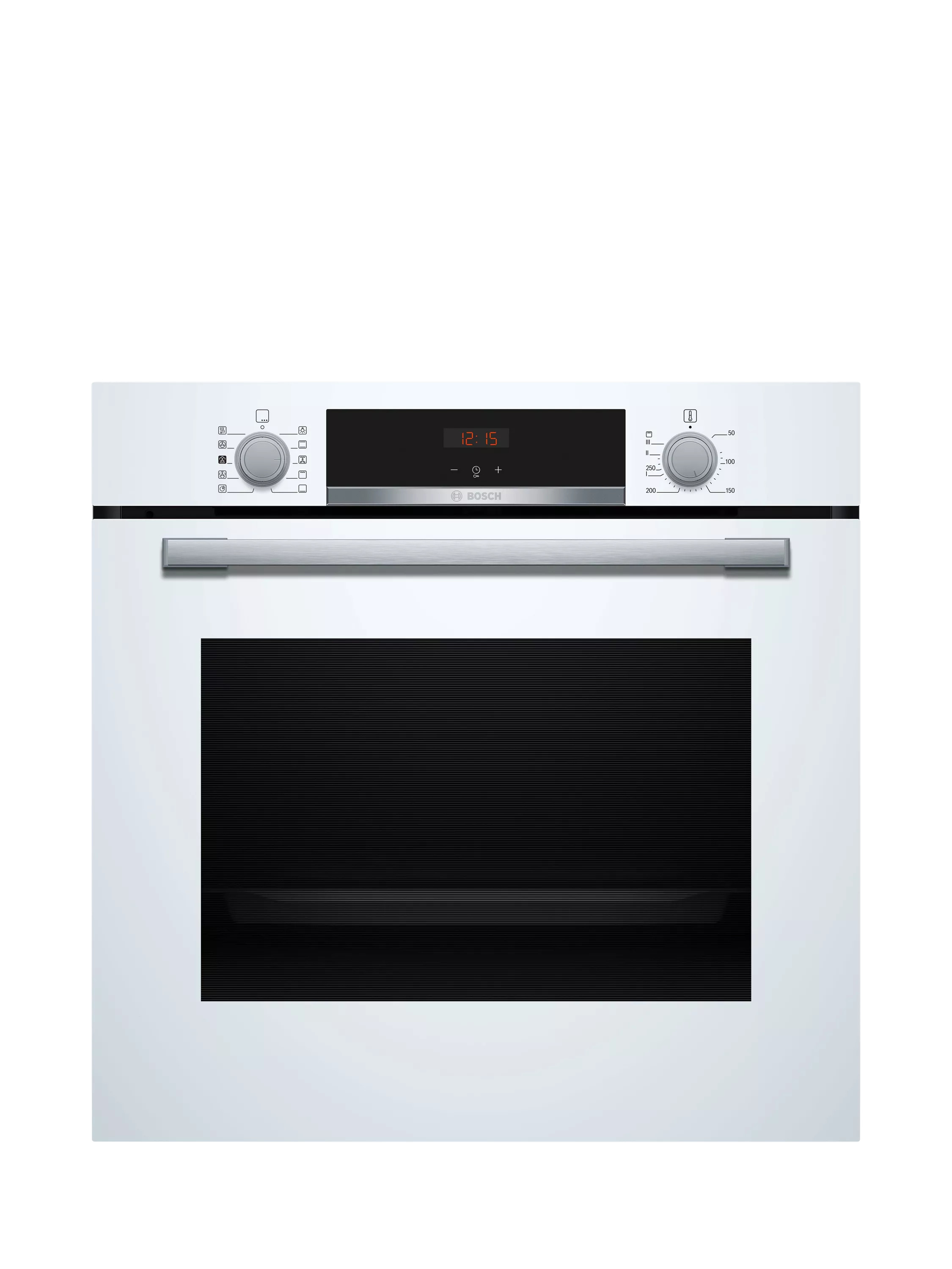 Bosch Series 4 HQA534BW3B Built In Electric Oven, White | John Lewis (UK)