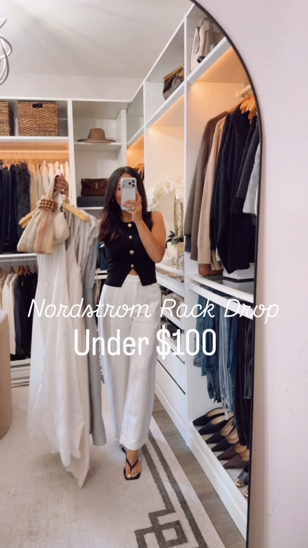 New summer finds all under $100! 
The black knit top I sized up to a medium- all dresses are TTS 

@nordstromrack #nordstromrackpartner #rackscore

#LTKootd #LTKOver40
