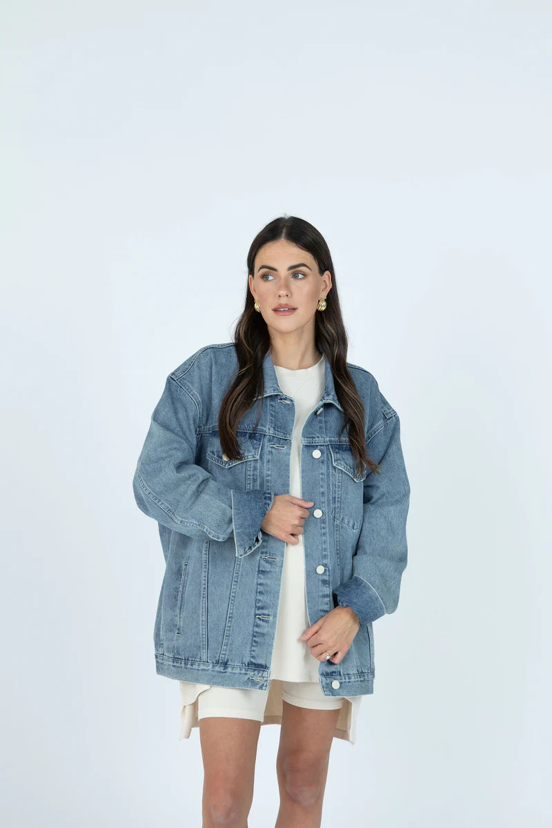The Foxy Club Denim Jacket | The Foxy Kind