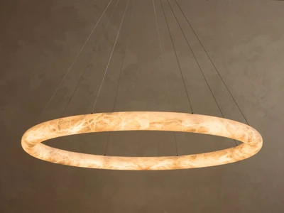 Halima Halo Chandelier , 36"" | Arhaus | Arhaus