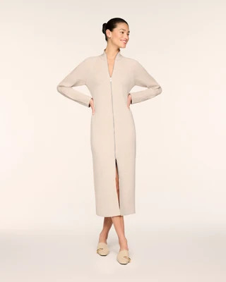 SPANX AirEssentials® Pintuck Zip Front Maxi Dress | Spanx