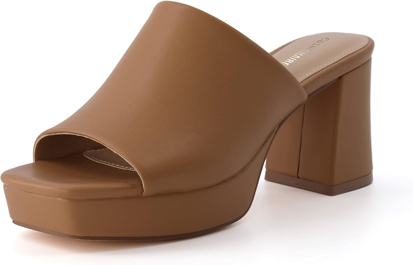 CUSHIONAIRE Women's Cupid platform dress sandal +Memory Foam and Wide Widths Available | Amazon (US)