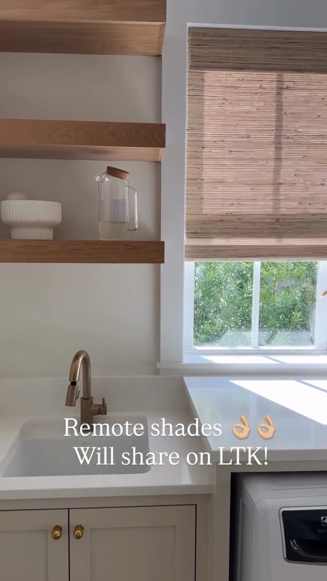 Remote shades 👌🏼👌🏼
Cora shade with a privacy liner on sale  

#LTKHome #LTKStyleTip #LTKSaleAlert