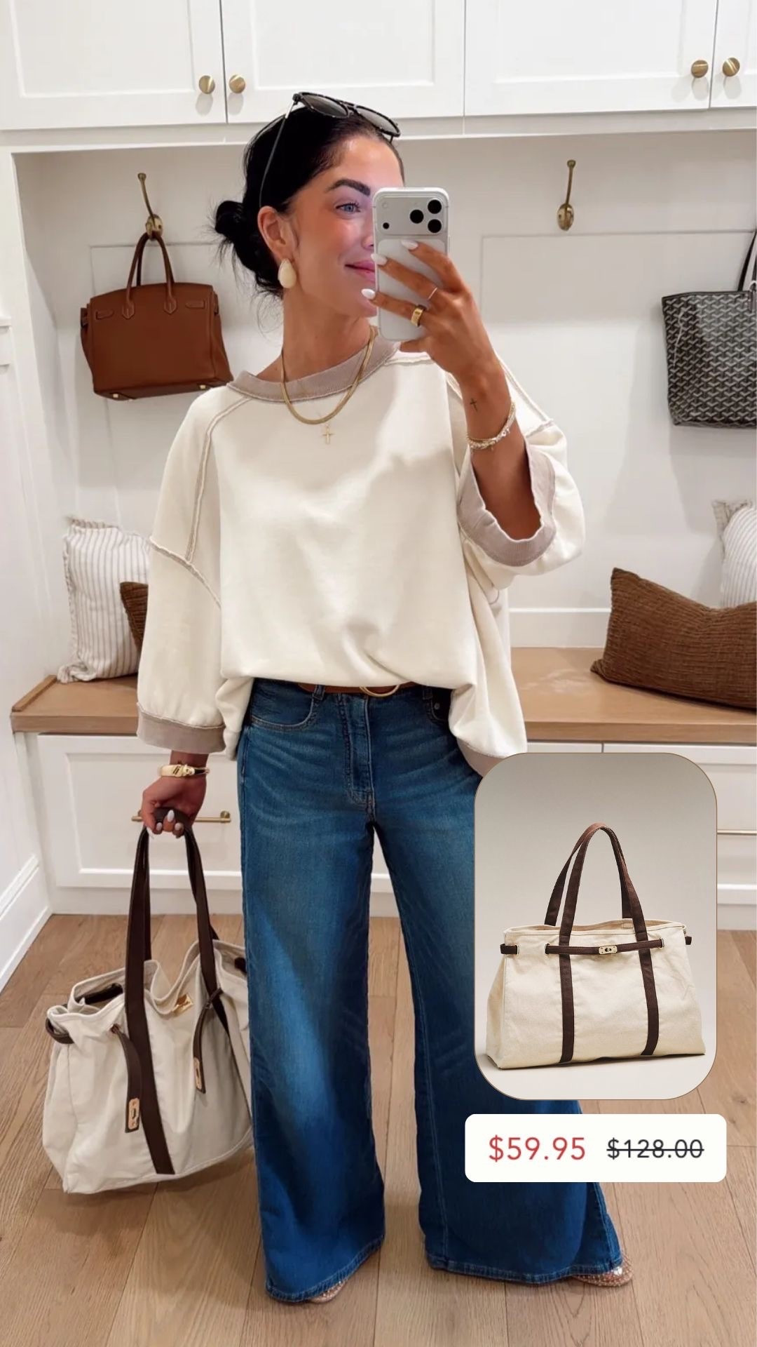 This tote from Anthropologie is 53% off right now!!!

Sale alert, spring fashion, finds under 100, gifts for her, Katy roach

#LTKSeasonal #LTKSaleAlert