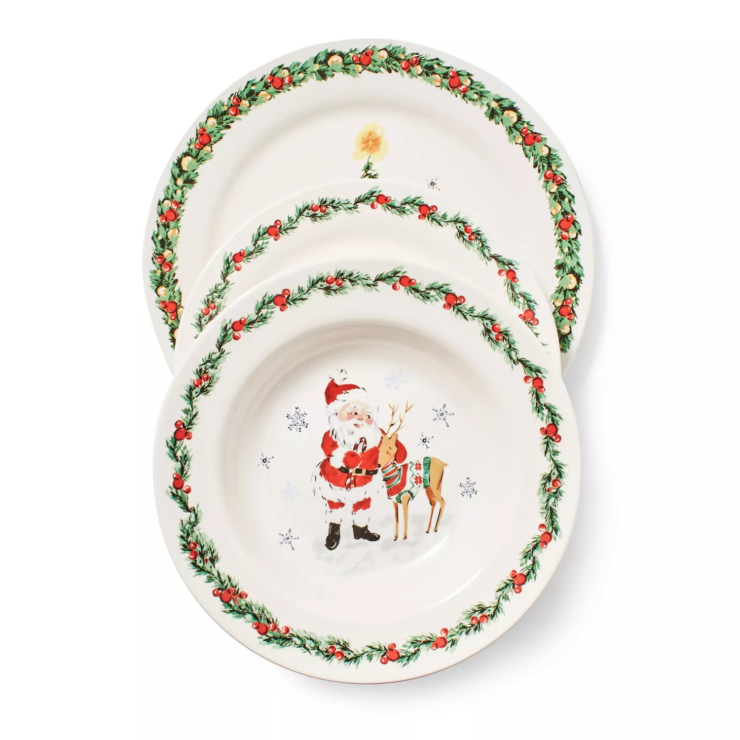Sur La Table Snowy Village 12-Piece Dinnerware Set | Sur La Table | Sur La Table