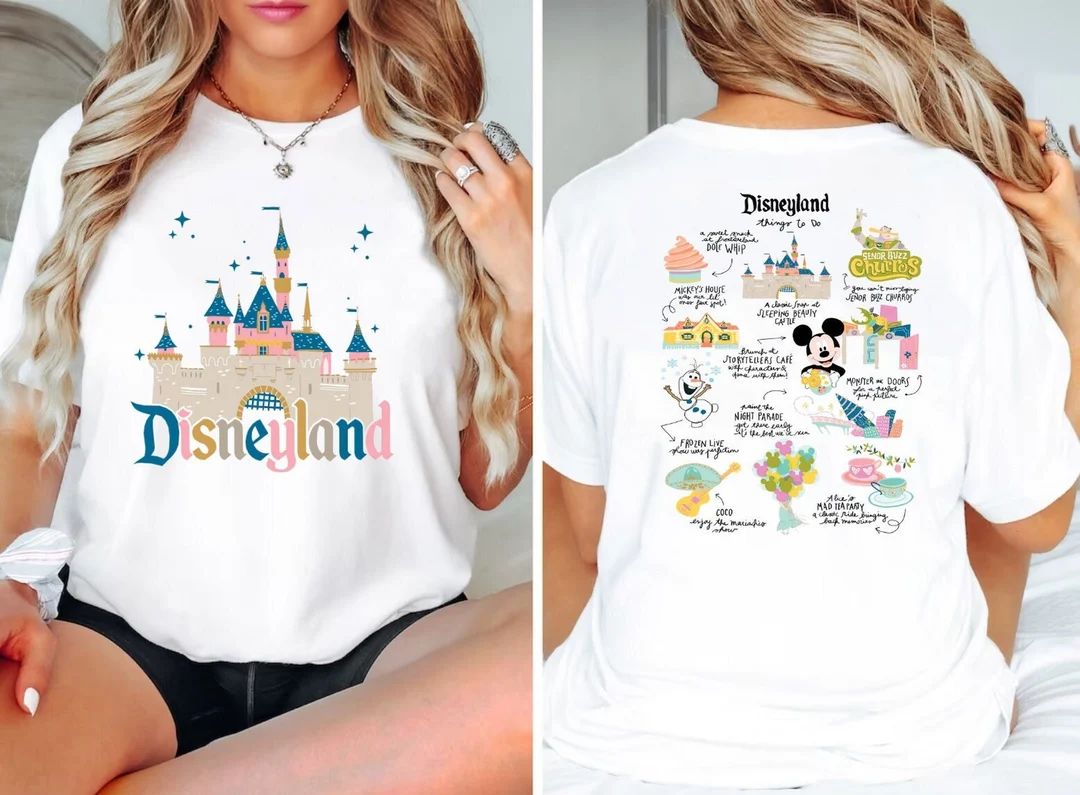 Retro Mickey and Friends Disneyland Est 1955 T-shirt, Disneyland Shirt, 2023 Family Vacation Shir... | Etsy (CAD)
