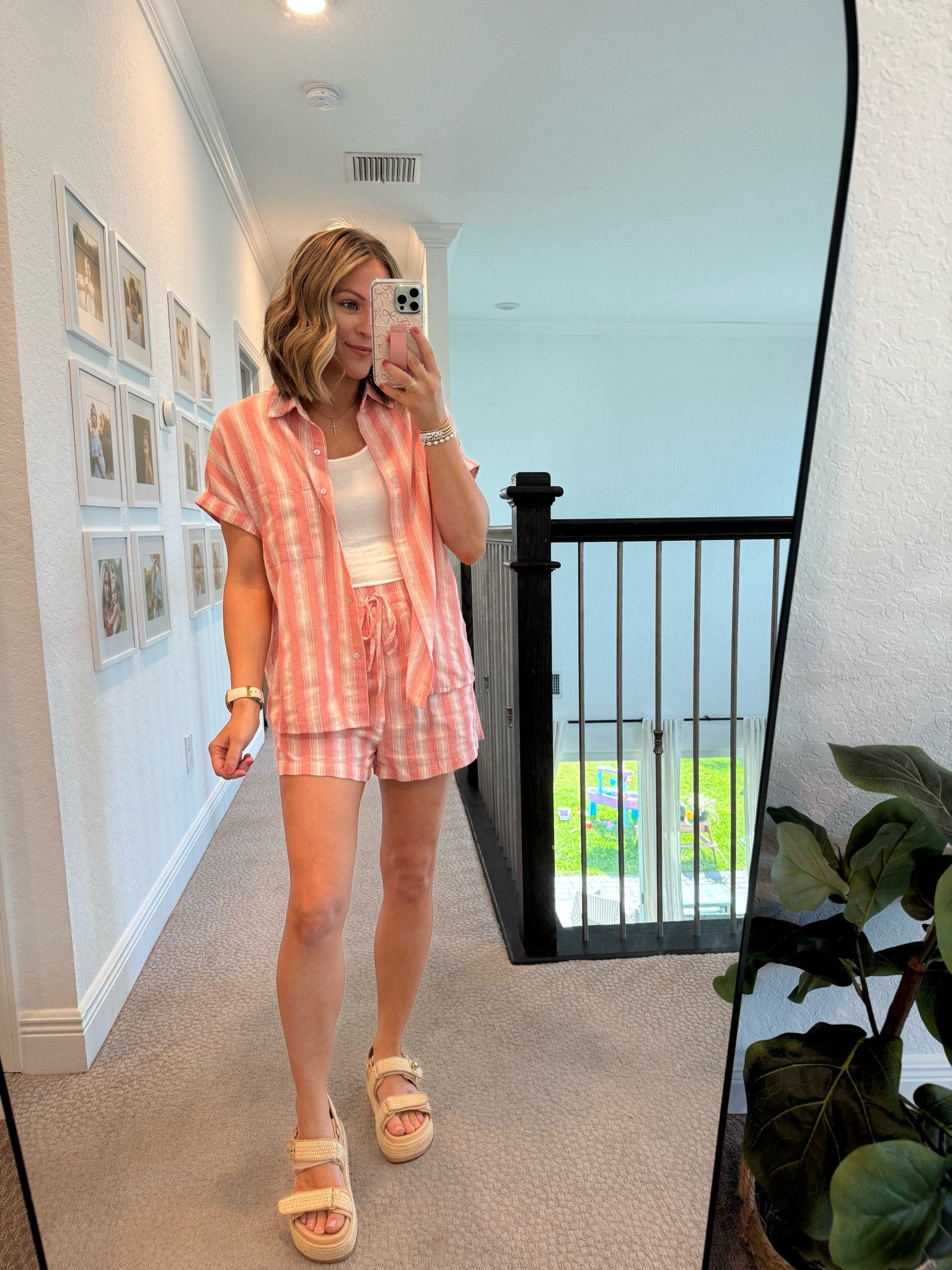 Summer set and on sale can even use code February20
Wearing size small 

#LTKSeasonal #LTKStyleTip #LTKShoeCrush