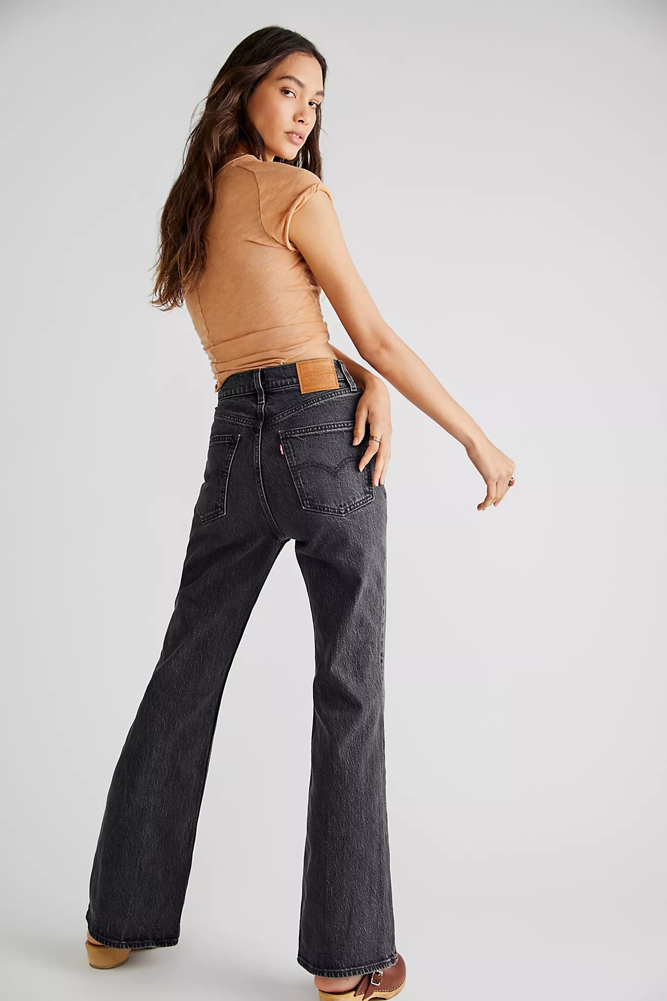 Levi's 70's High-Rise Flare Jeans | Free People (Global - UK&FR Excluded)
