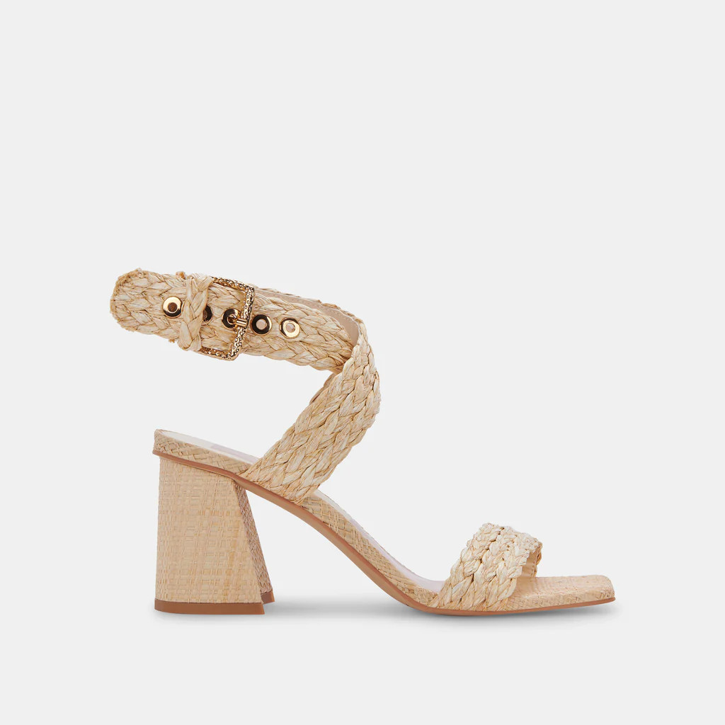 PAYTIN HEELS LT NATURAL RAFFIA | DolceVita.com