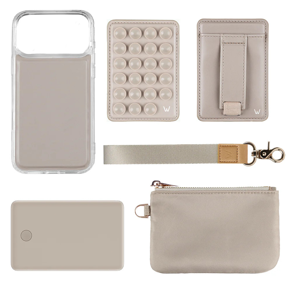Almond Cream Walli Boost Bundle | Walli Cases