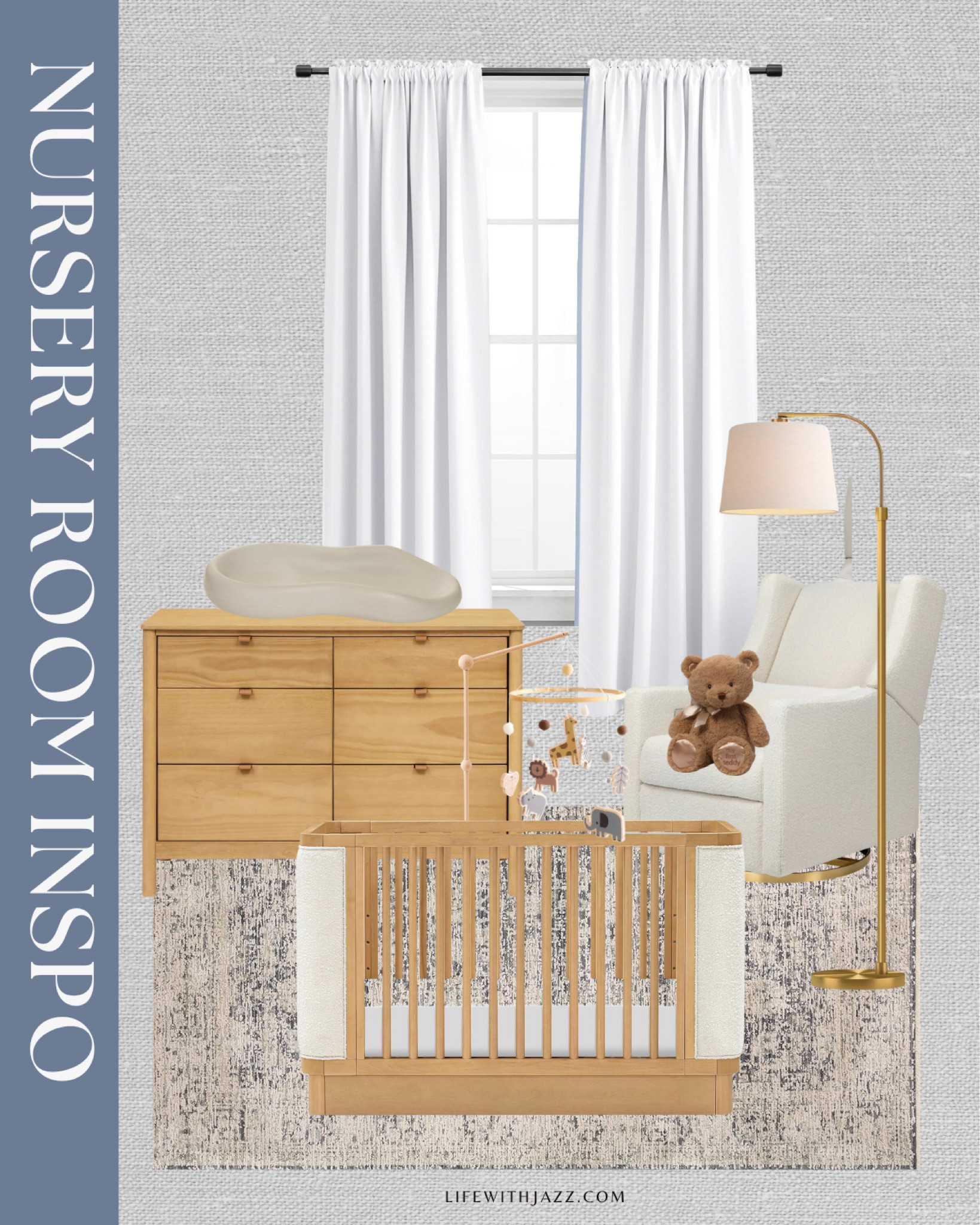 Nursery room inspo 💙 

Amazon / prime day / baby / nursery / babyletto / crib / interior design 

#LTKStyleTip #LTKBaby