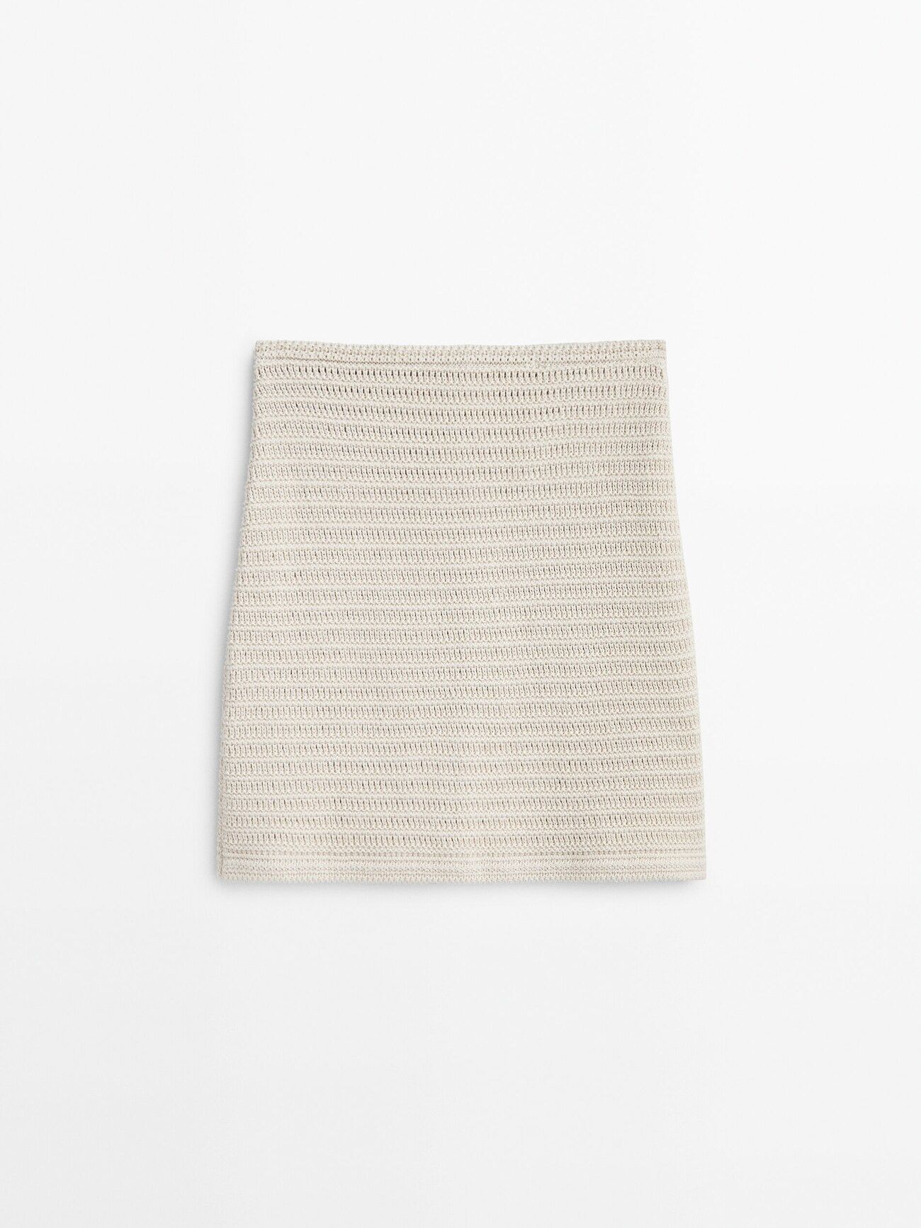 Crochet knit skirt - Studio | Massimo Dutti (US)