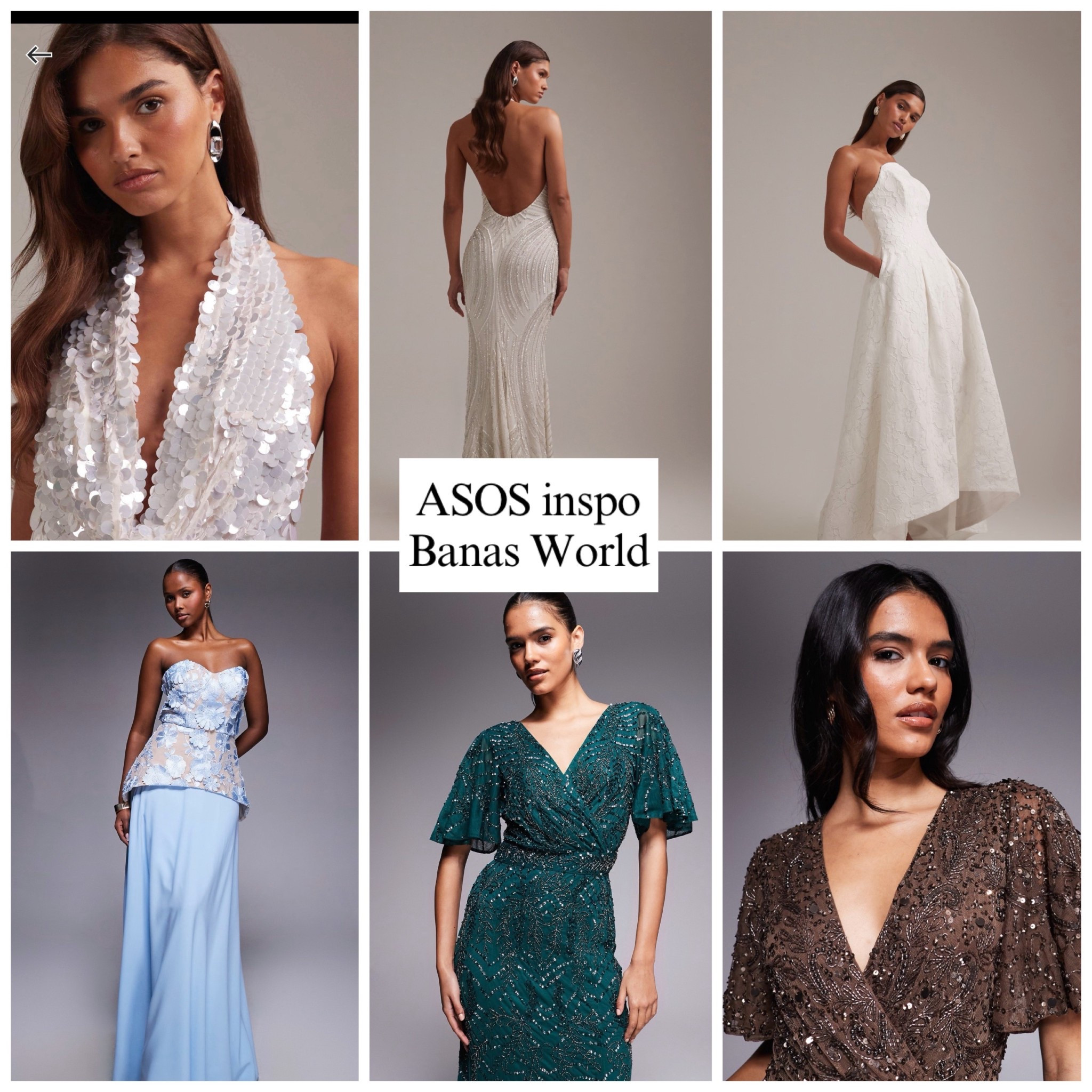 My got for weddings, going out, wedding guest, and bridal dresses is ASOS 

#LTKWedding #LTKSaleAlert #LTKSpringSale