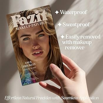 Fazit Makeup Patches - Face Makeup Patches - Beauty Face Makeup - Brown Fake Freckles - Waterproo... | Amazon (US)