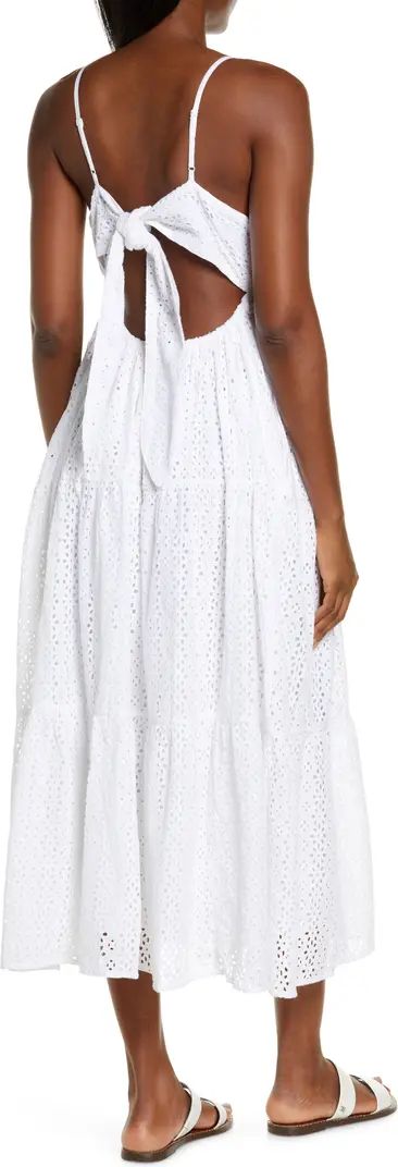 Beach Edit Eyelet Sundress | Nordstrom