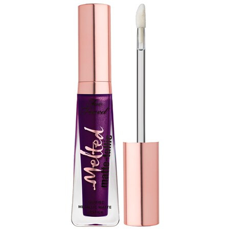 Too Faced Melted Matte-Tallic Liquified Metallic Matte Lipstick Scream My Name .23 oz | Sephora (US)