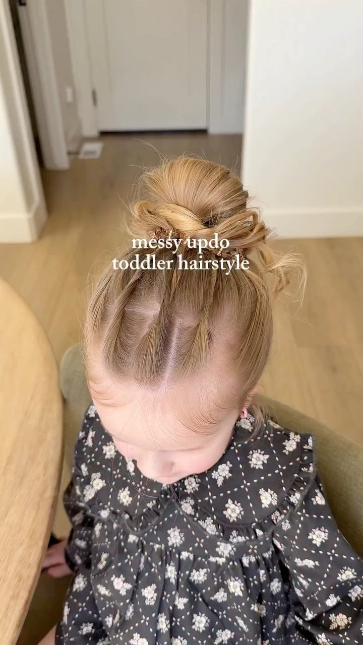 Okk I want to try this on myself next!! 😍🤎 are you trying?!

#updohairstyles #messyupdo #toddlerhairstyles #easyhairstyles #springhairstyles